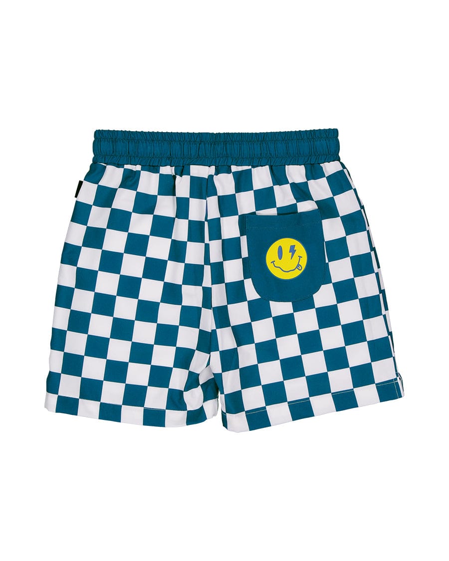 Radicool Dude Boys Bottoms Chequerboard Boardies