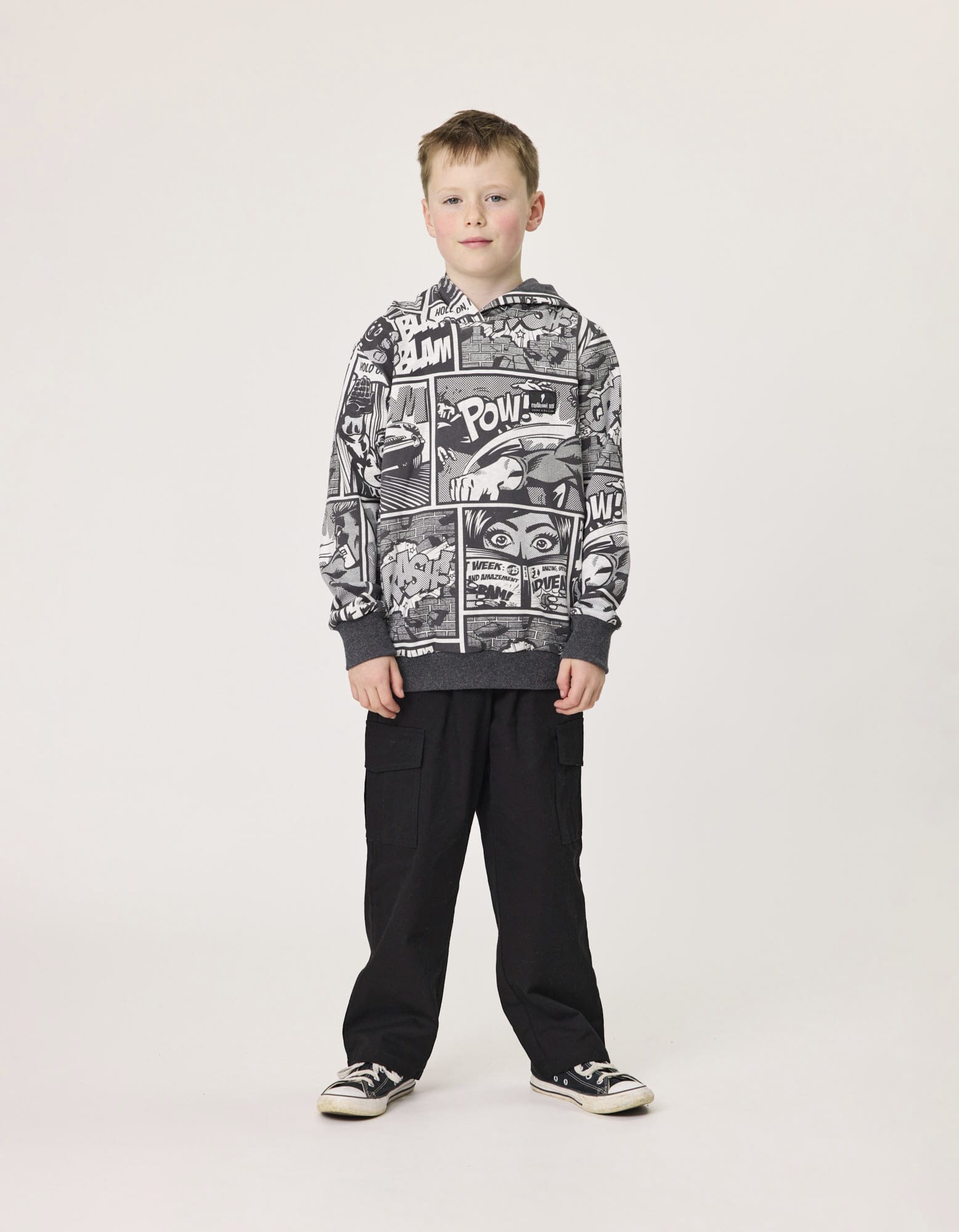 Radicool Dude Boys Jumper Comic Hood