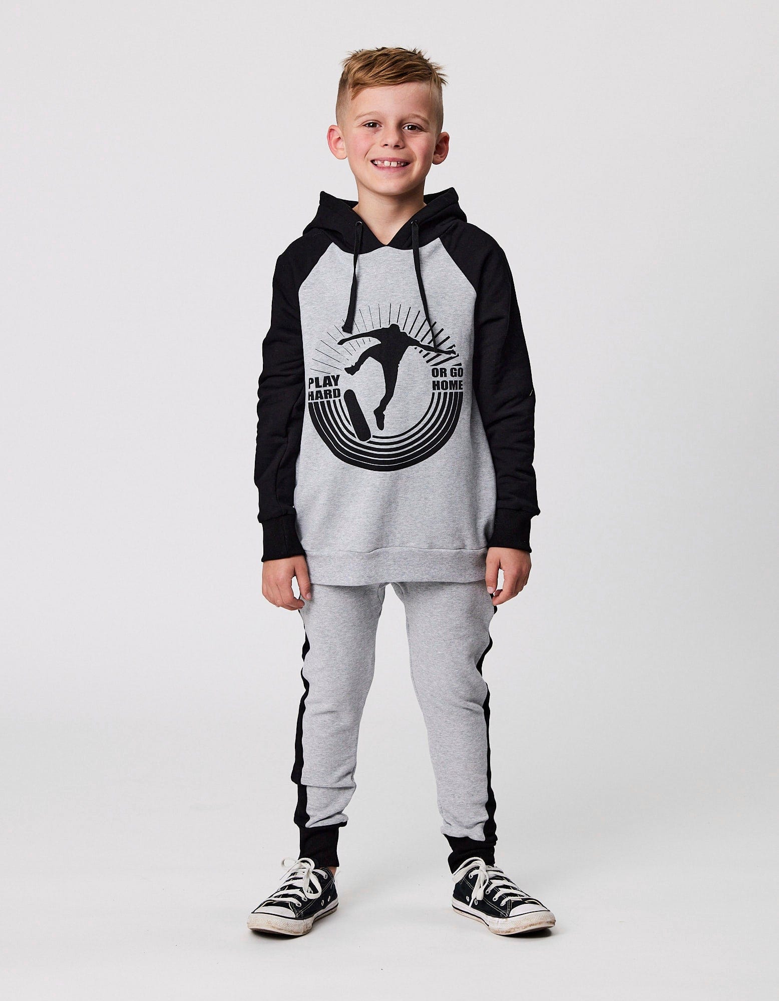 Radicool Dude Boys Jumper Grom Raglan Hood