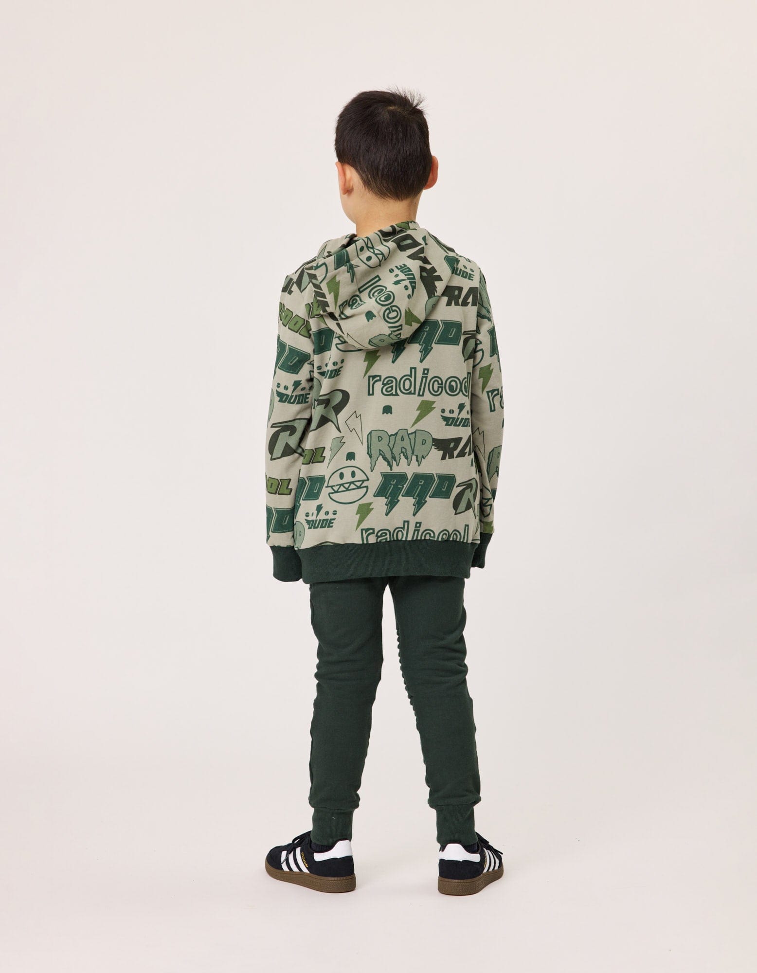 Radicool Dude Boys Jumper Radicool Rulz Zip Hood