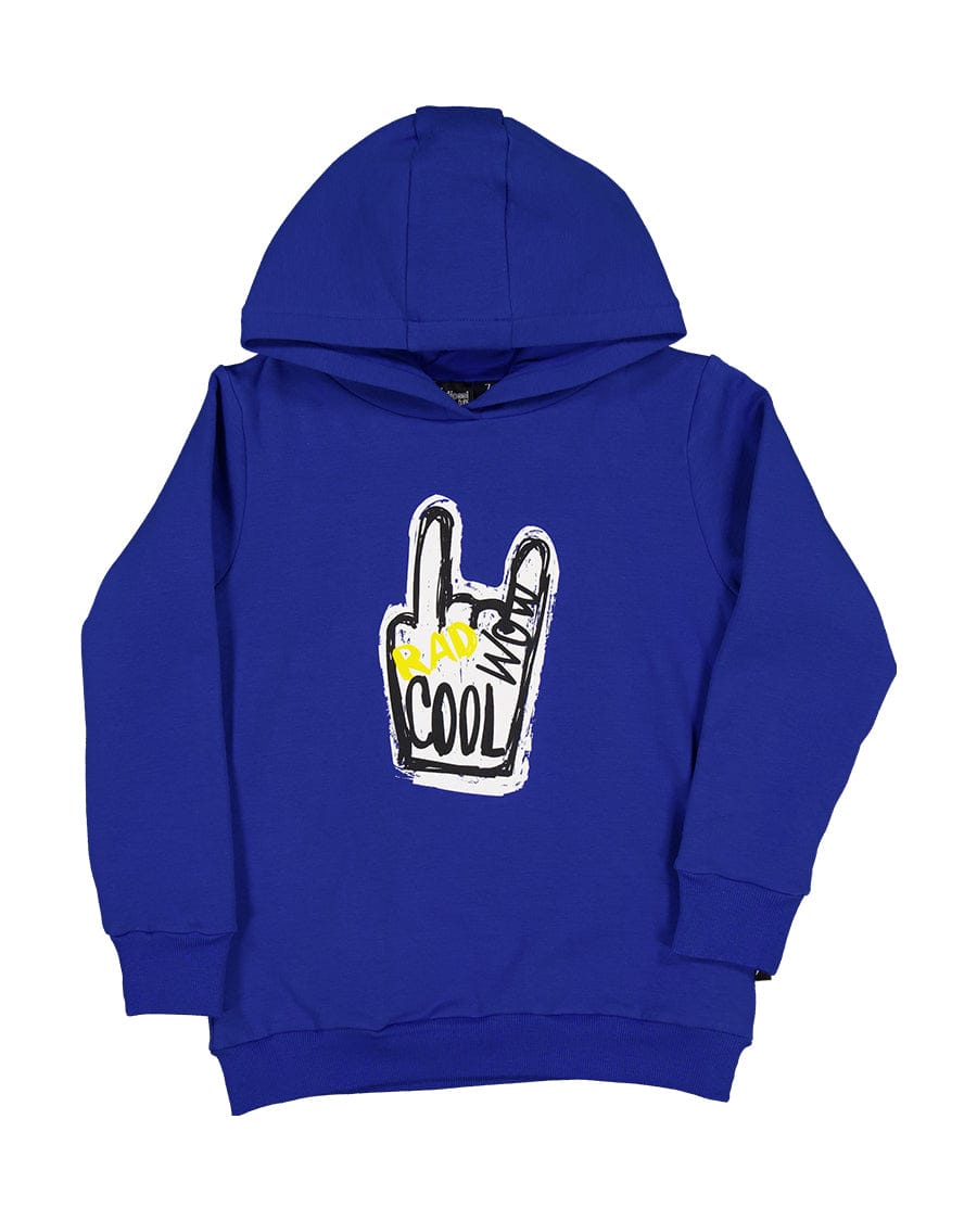 Radicool Dude Boys Jumper Rock On Hood