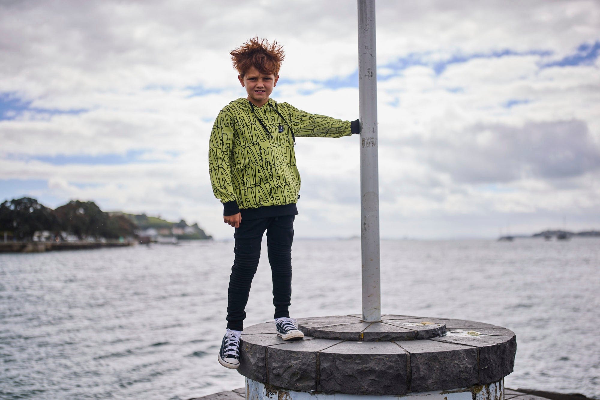 Radicool Dude Boys Jumper The Joker Hood