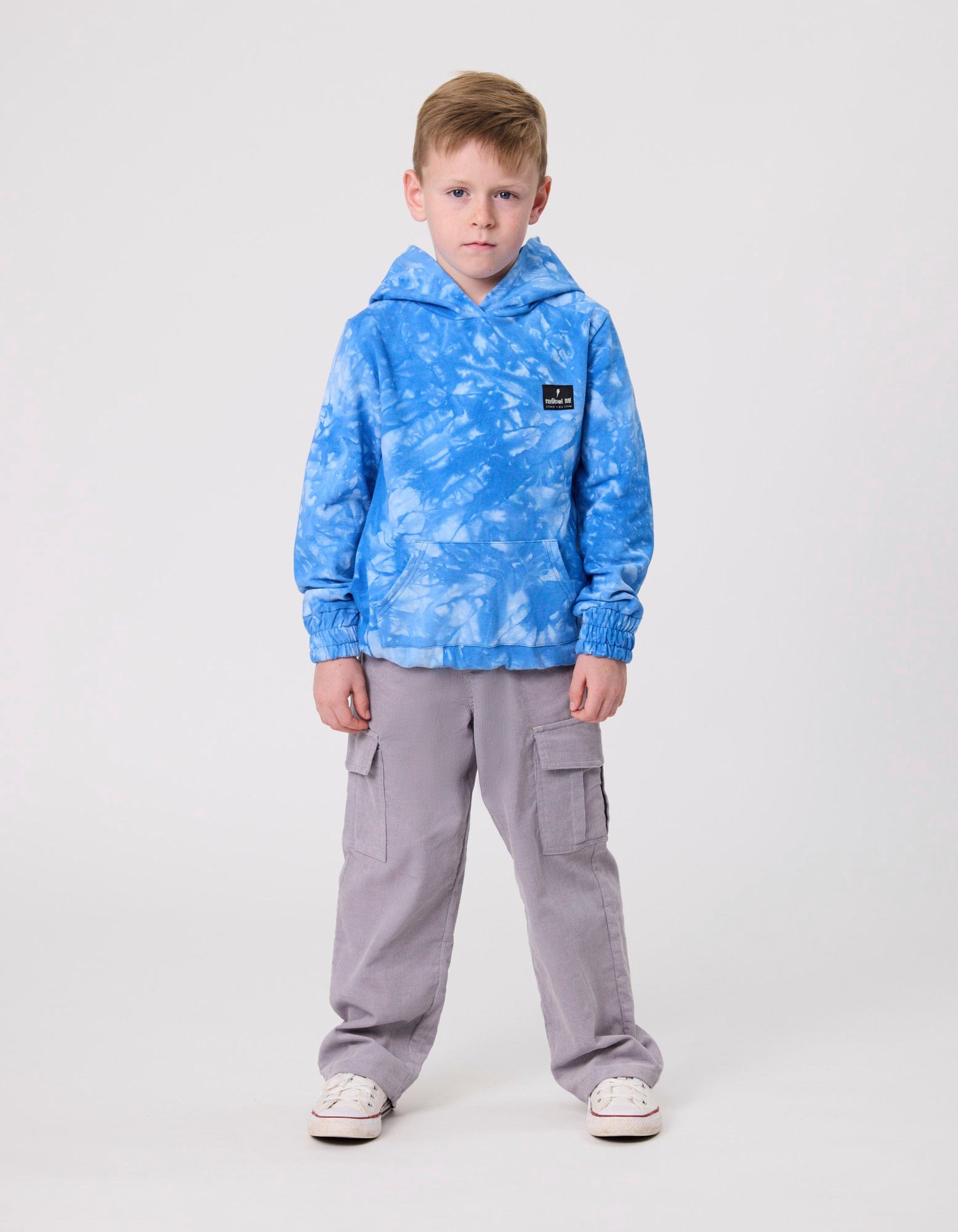 Radicool Dude Boys Pants Skater Cargo Cord Pant in Grey