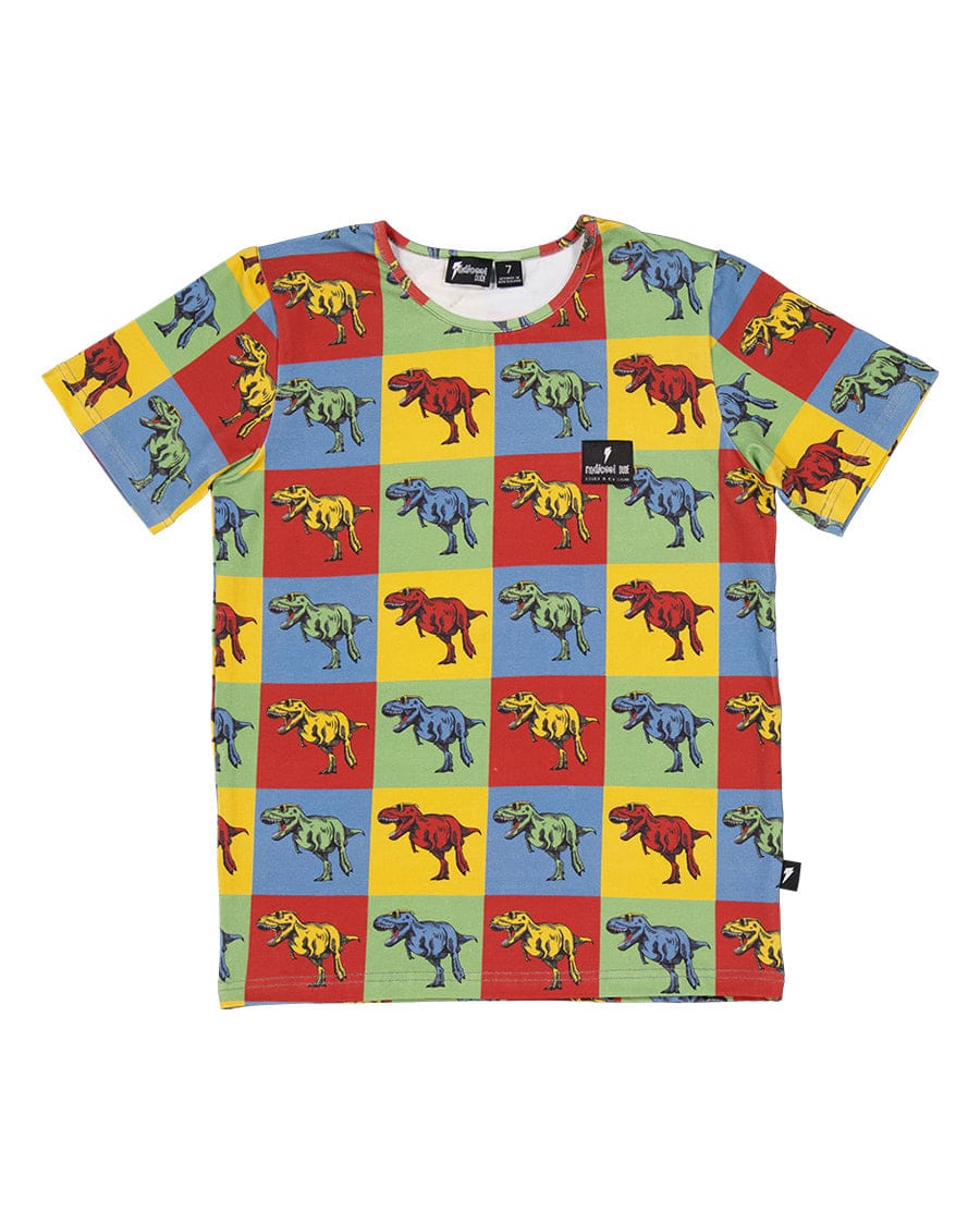 Radicool Dude Boys Tops Dino On Repeat Tee
