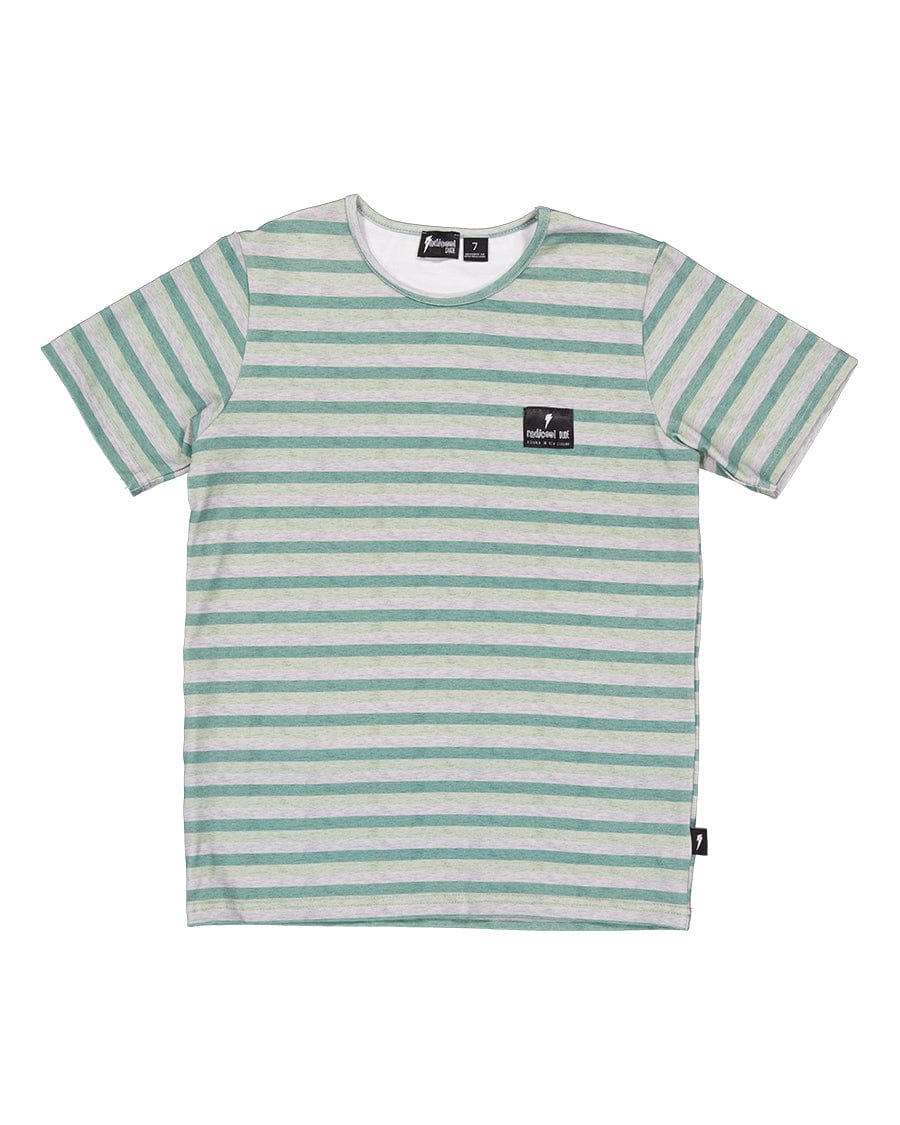 Radicool Dude Boys Tops Grasslands Stripe Tee