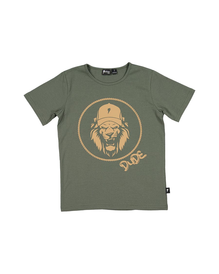 Radicool Dude Boys Tops Lion Dude Tee