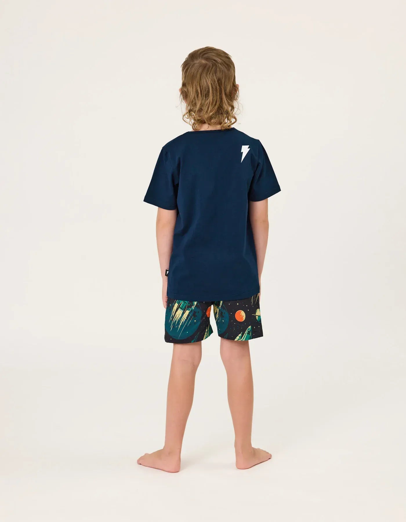 Radicool Dude Boys Tops Race Ya! Tee in Navy