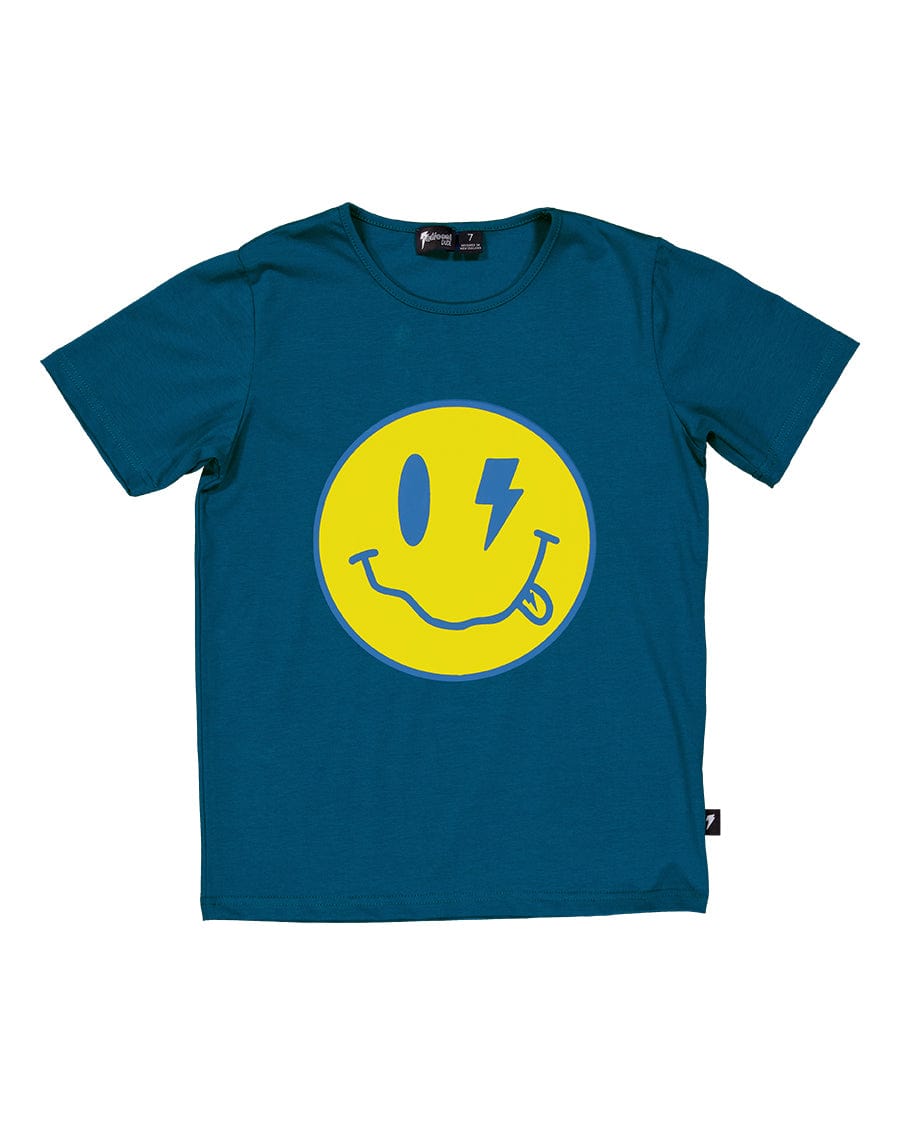 Radicool Dude Boys Tops Smiley Bolt Tee