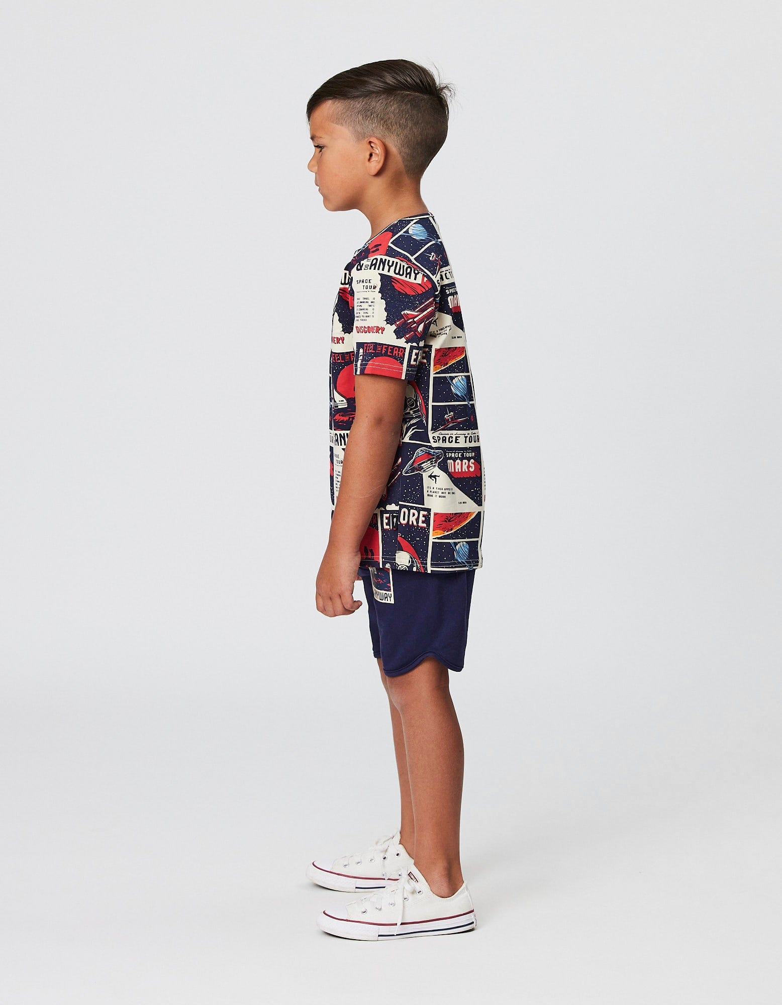 Radicool Dude Boys Tops Space Tour Tee