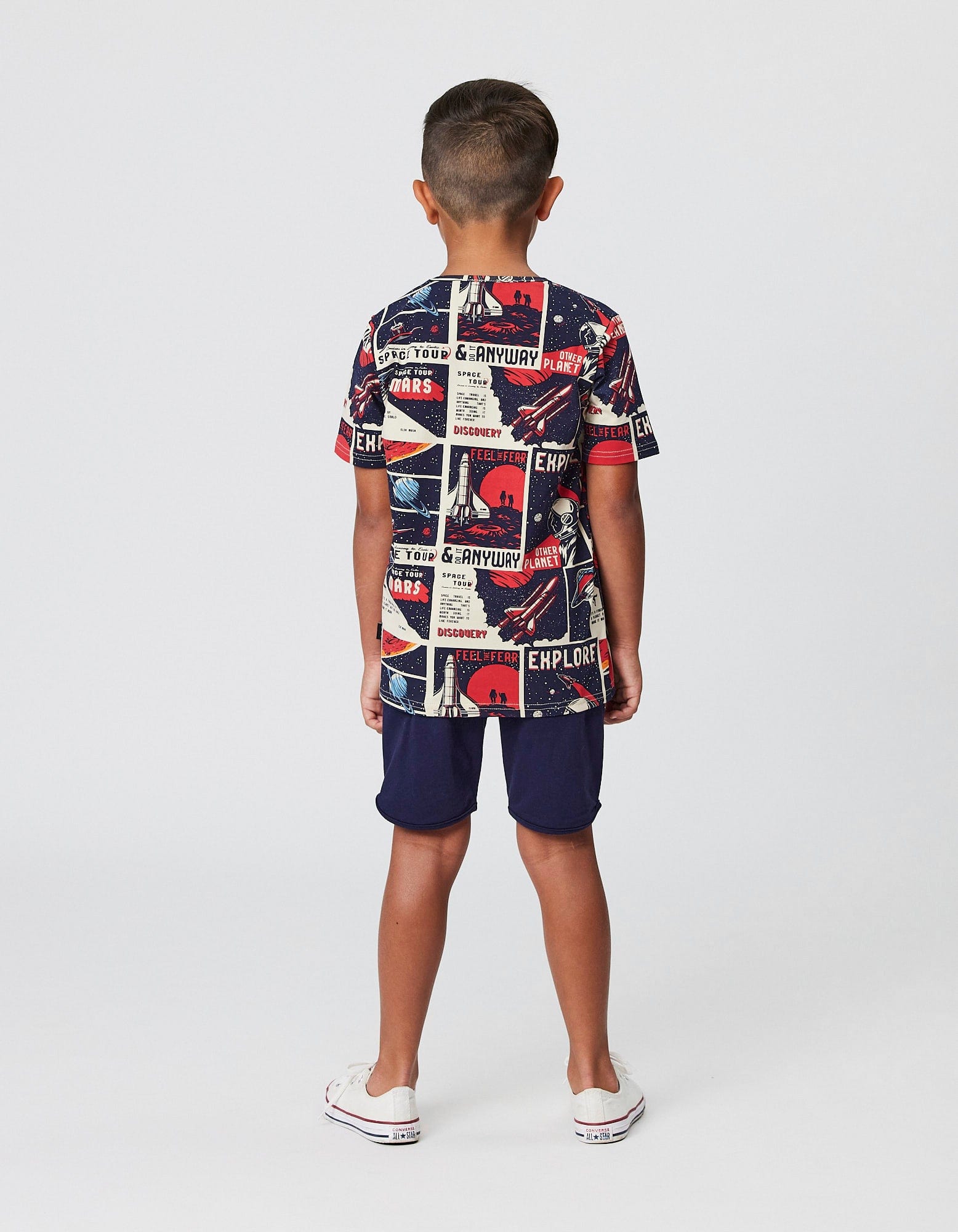 Radicool Dude Boys Tops Space Tour Tee