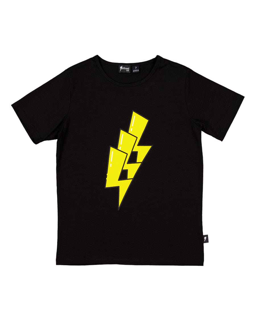 Radicool Dude Boys Tops Thunderbolt Tee