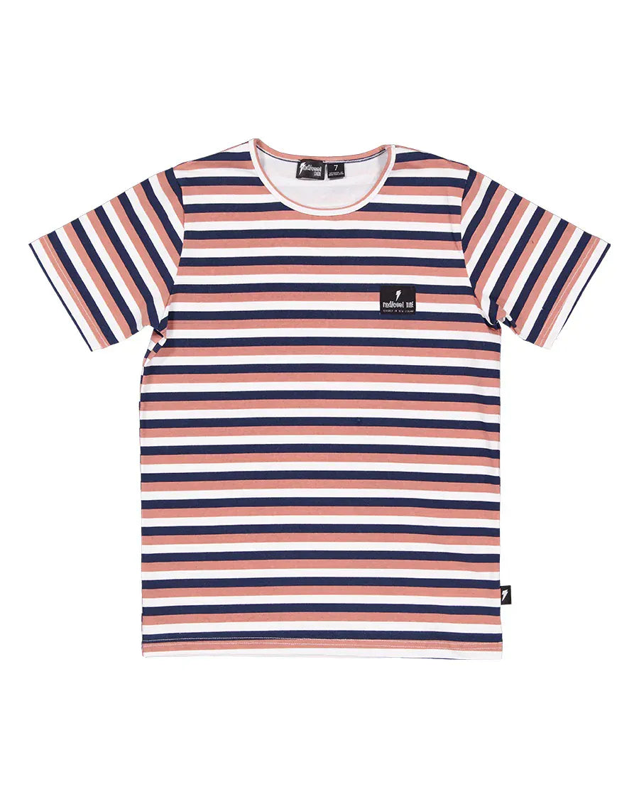 Radicool Dude Boys Tops Triple Stripe Tee