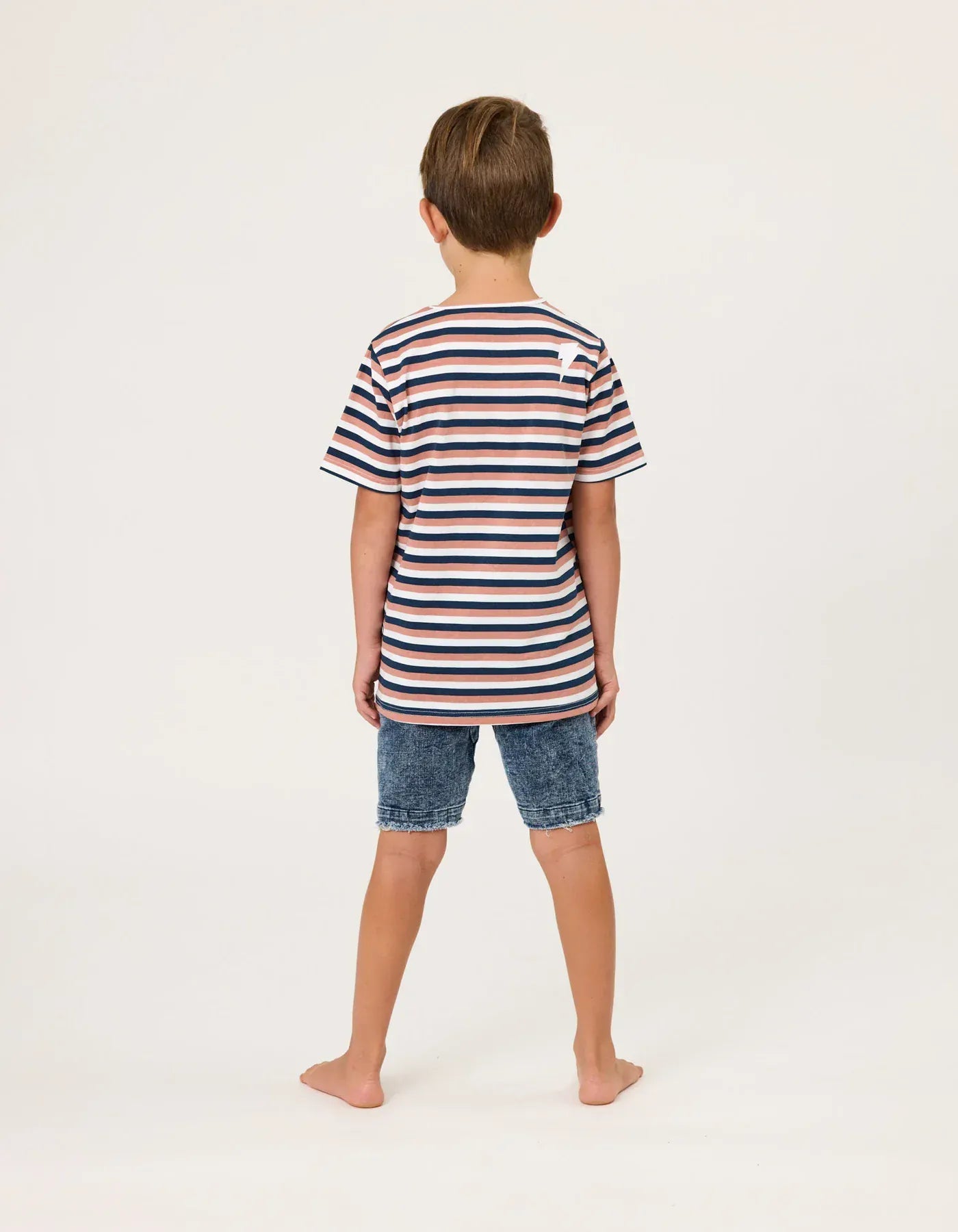 Radicool Dude Boys Tops Triple Stripe Tee
