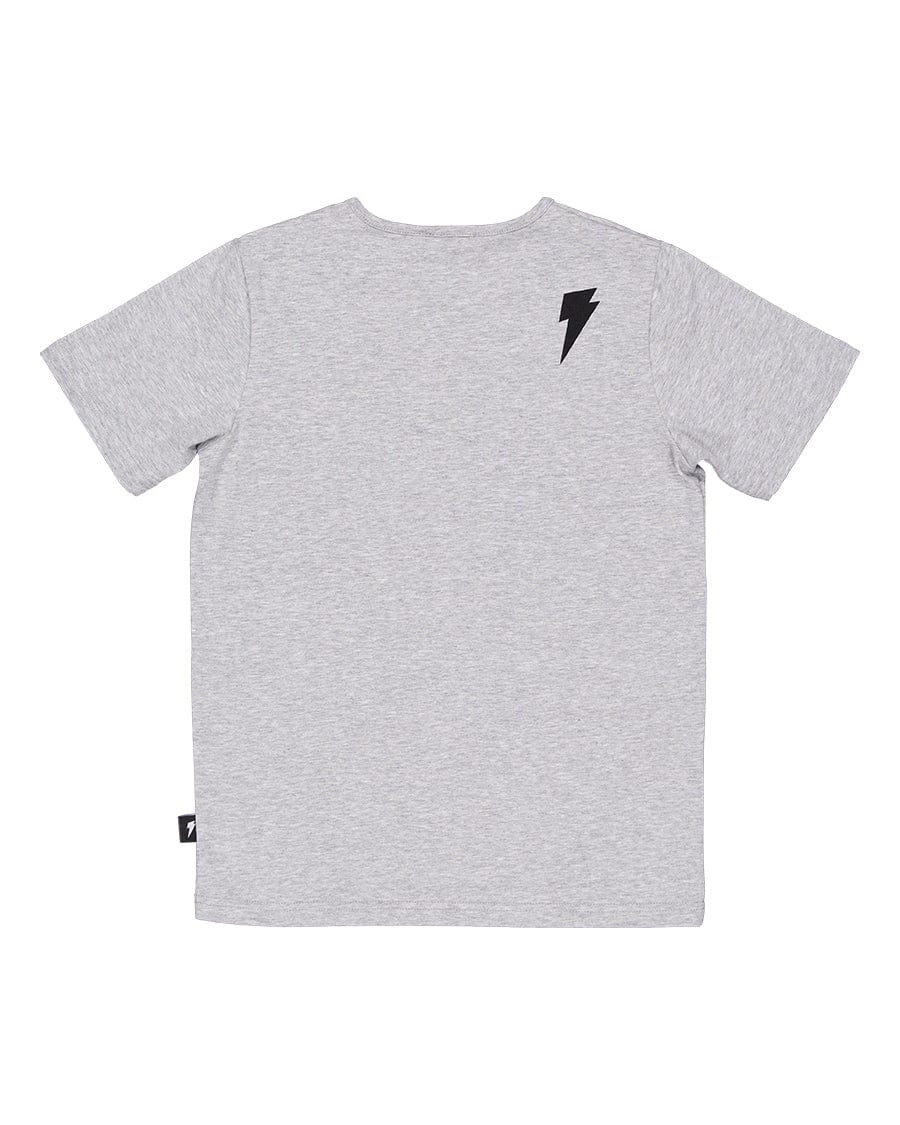 Radicool Dude Boys Tops Wild Tee in Grey Marl