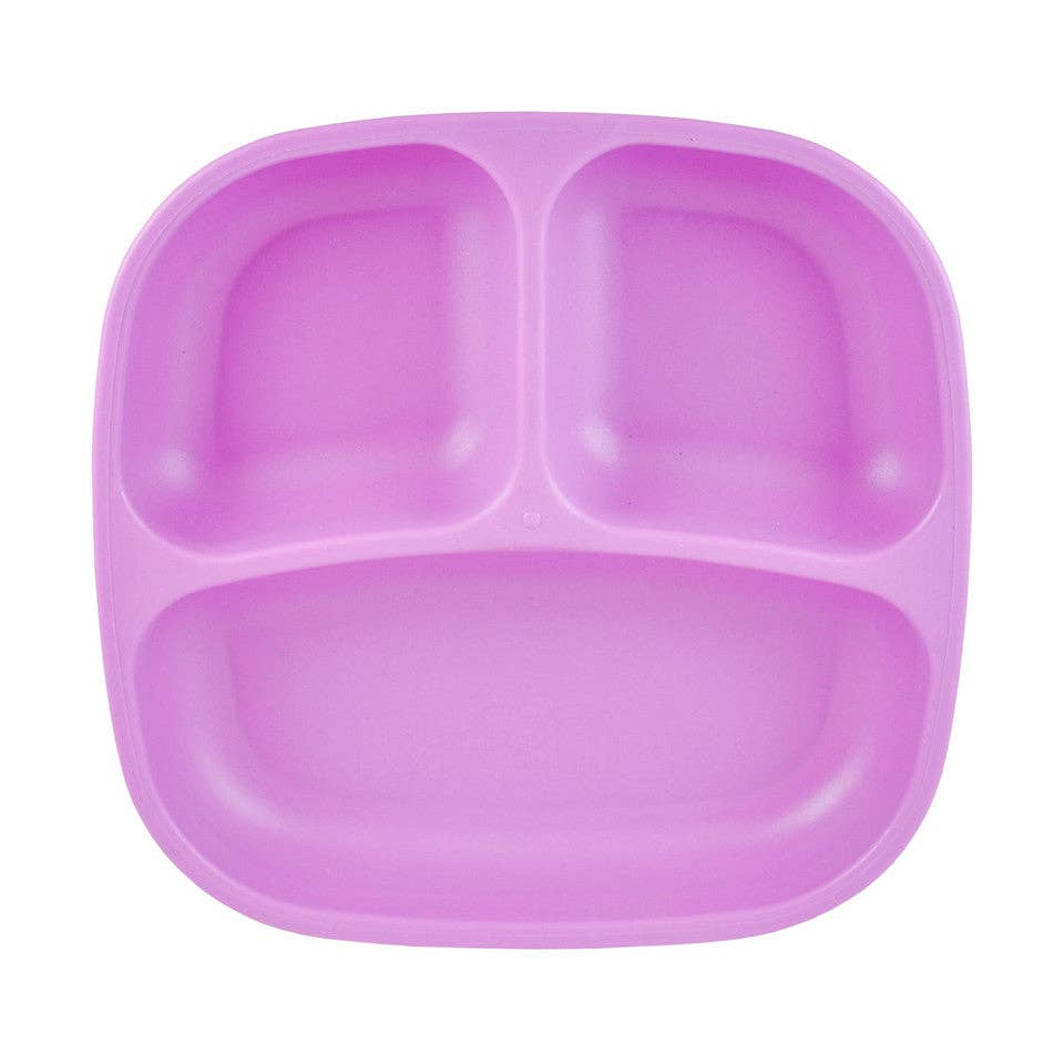 Re-Play Accessory Feeding Re-Play Divided Plate - Purple