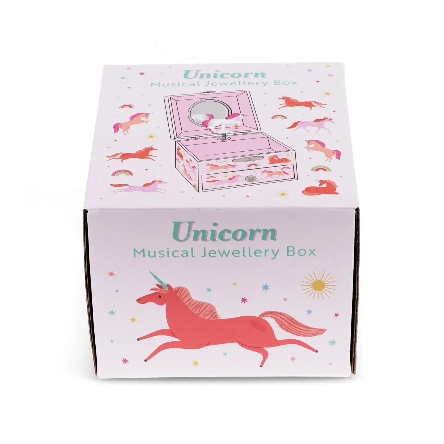 Rex London Girls Accessory Musical Jewellery Box - Unicorn