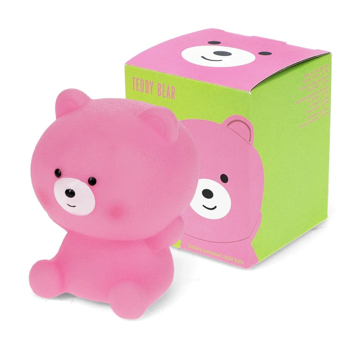 Rex London Room Decor Night Light - Little Pink Teddy