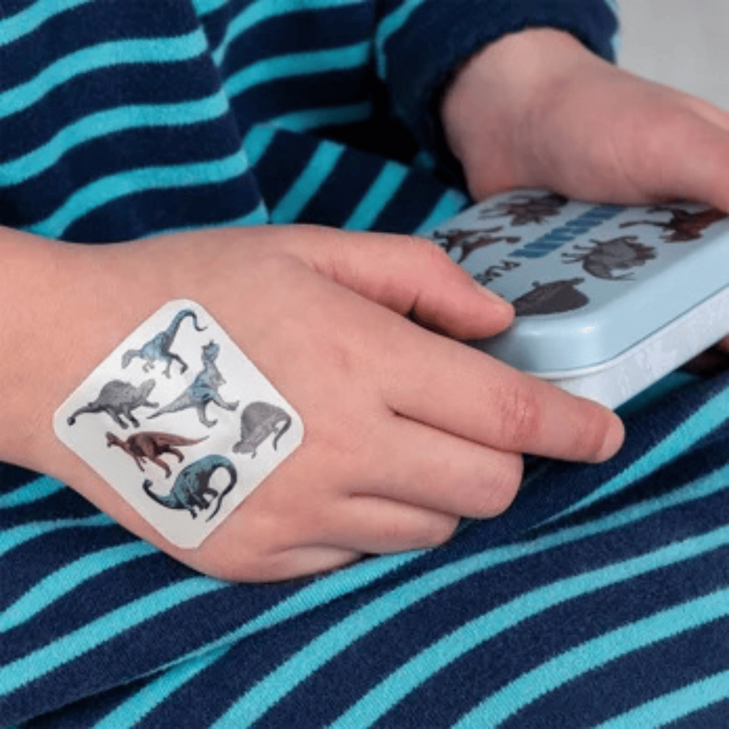 Rex London skincare Prehistoric Land Plasters in a Tin