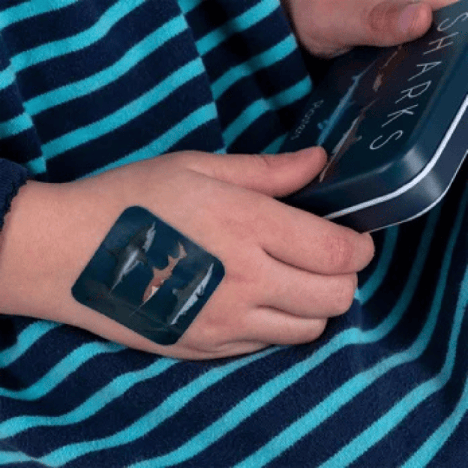 Rex London skincare Sharks Plasters in a Tin