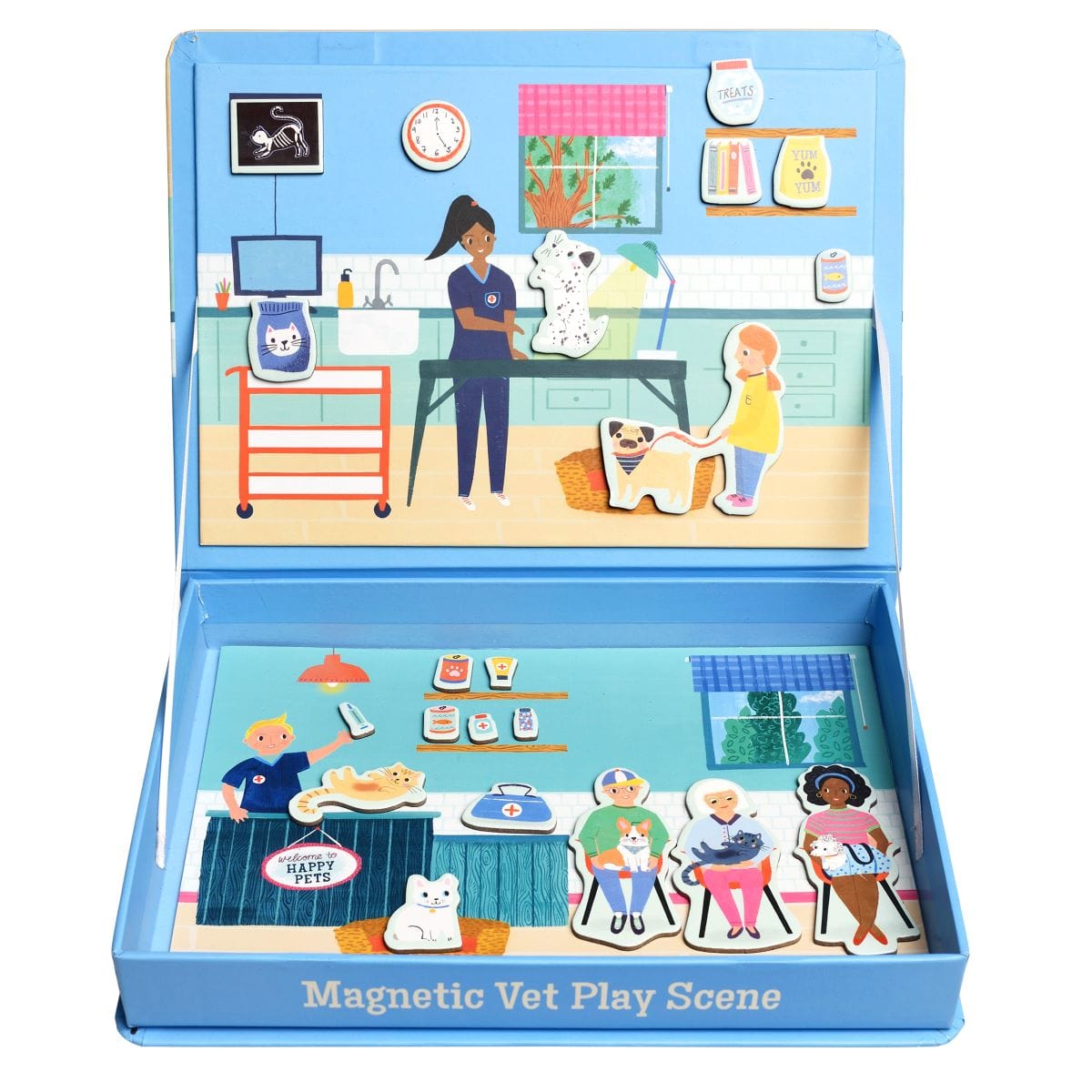 Rex London Toys Magnetic Vet Play Scene Set