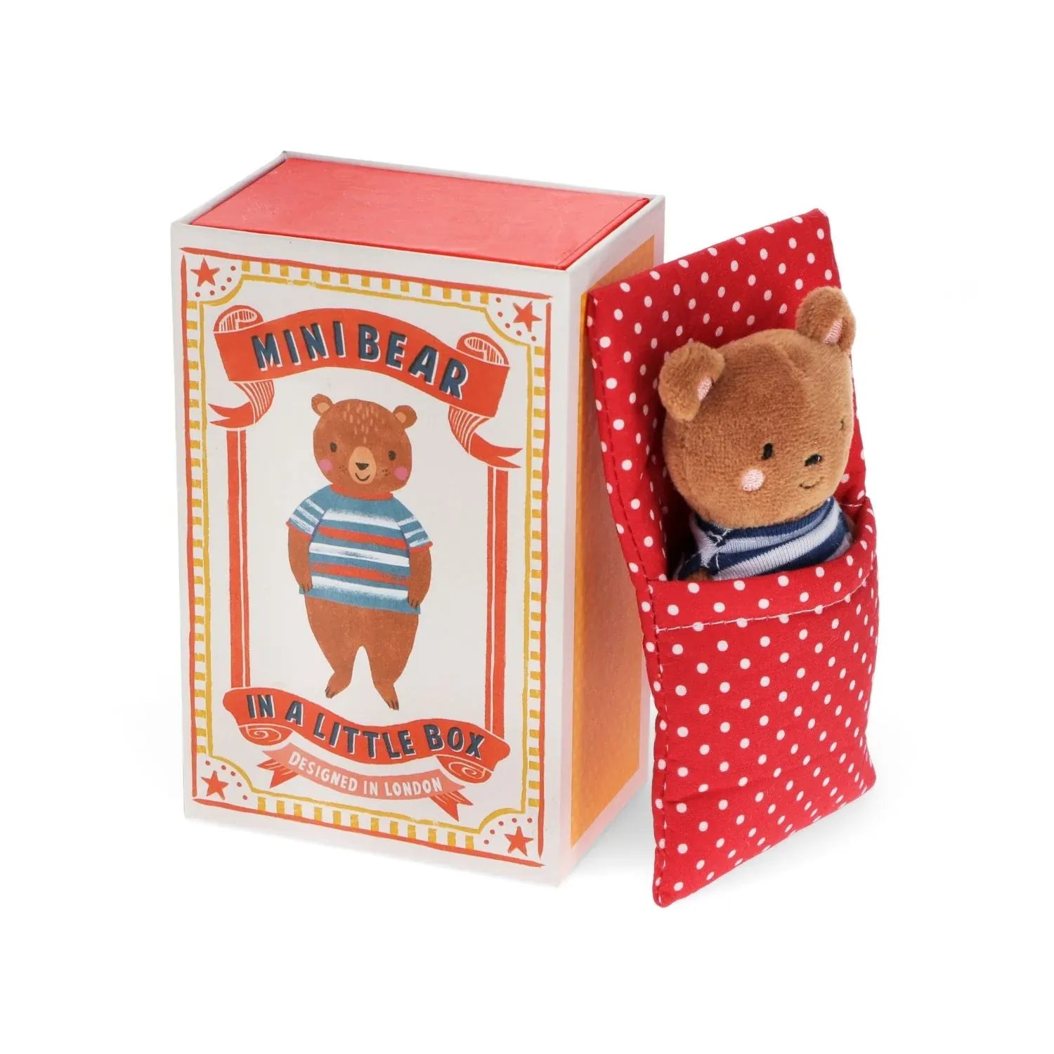 Rex London Toys Soft Mini Bear In A Little Box