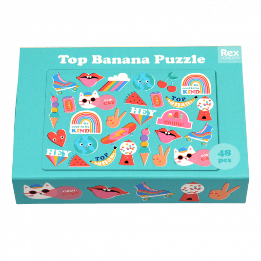 Rex London Toys Top Banana Matchbox Puzzle