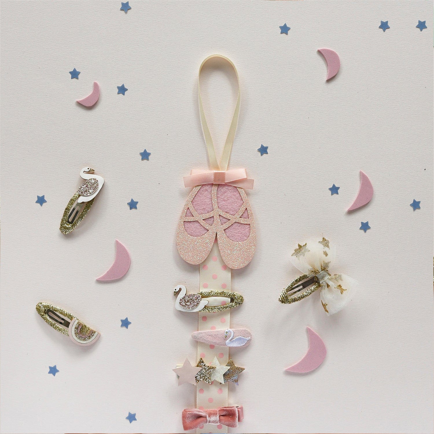Rockahula Kids Accessory Hair Ballet Shoes Clip Wall Hanger