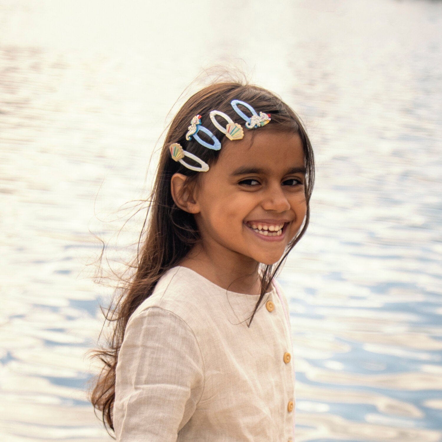 Rockahula Kids Accessory Hair Rainbow Shell Clips