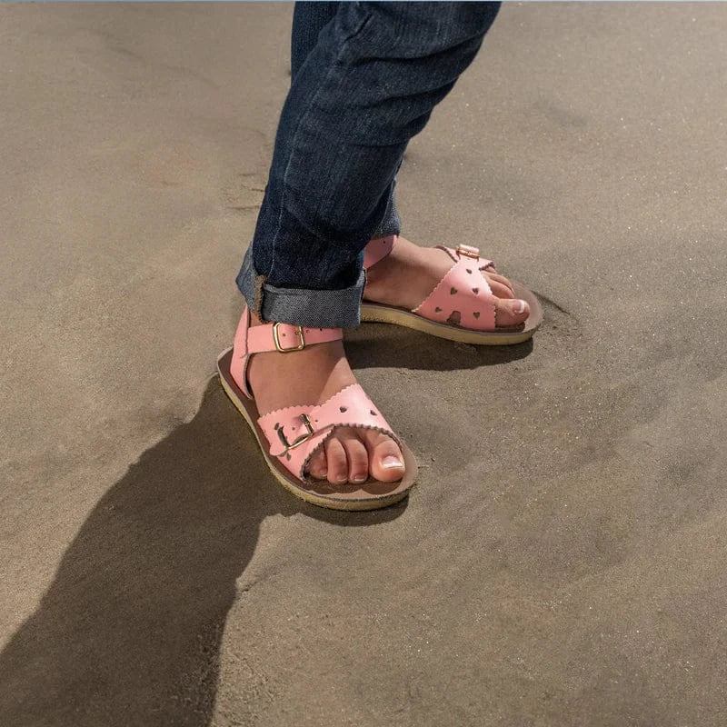 Salt Water Girls Shoes Salt Water Sun-San Sweetheart Sandal - Matt Pink