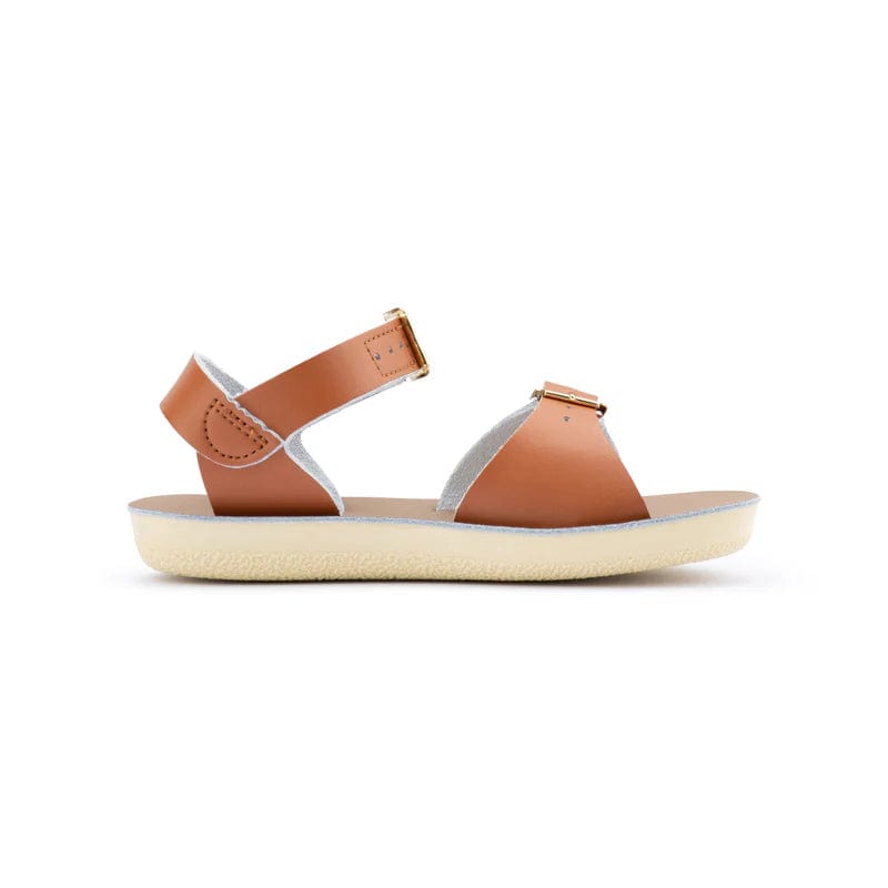 Salt Water Unisex Shoes Salt Water Sun-San Surfer Hook & Loop (Velcro) Sandal - Tan