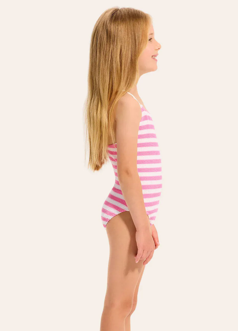 Seafolly Girls Swimwear Texture One Piece Swimsuit