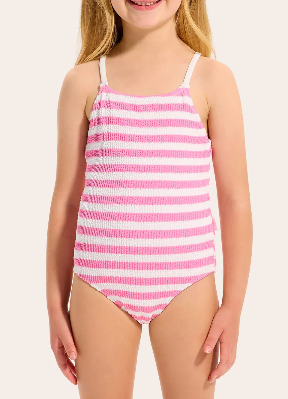 Seafolly Girls Swimwear Texture One Piece Swimsuit