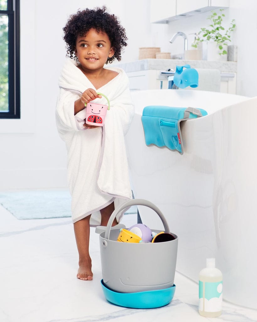 Skip Hop Bath Moby Stowaway Bath Toy Bucket
