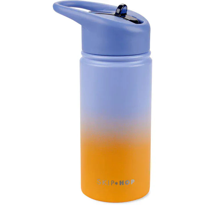 Skip Hop Children Accessories Ombre Blue Wander Stainless Steel Water Bottle - 350ml