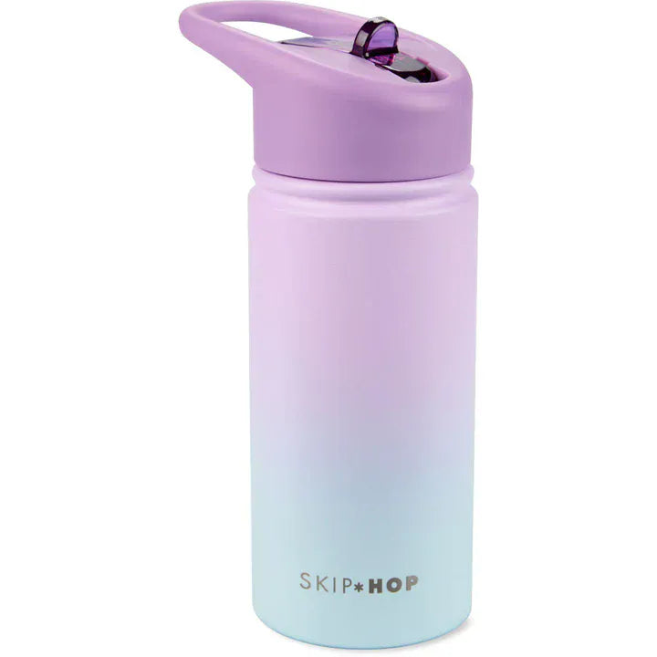 Skip Hop Children Accessories Ombre Purple Wander Stainless Steel Water Bottle - 350ml