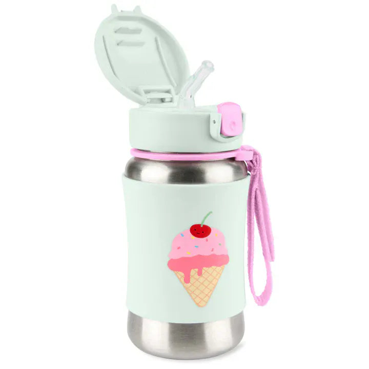 Skip Hop Children Accessories Spark Style Stainless Steel Straw Bottle