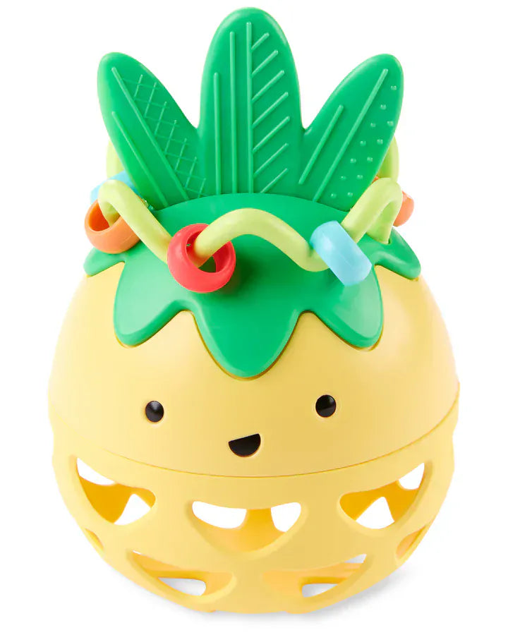 Skip Hop Toys Farmstand Roll Around Pineapple Rattle