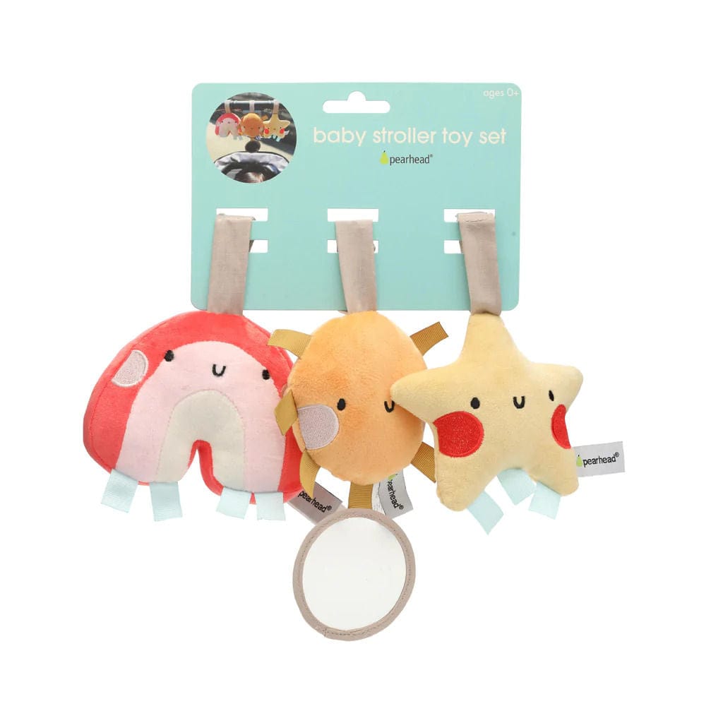 Skip Hop Toys Pearhead Stroller Toy - Set of 3