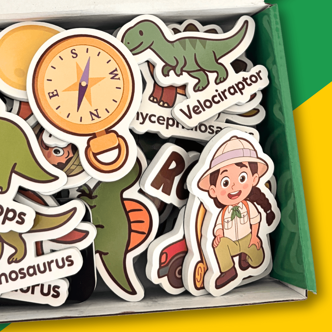 SmartyPals Toys Dino Discovery Magnet Set