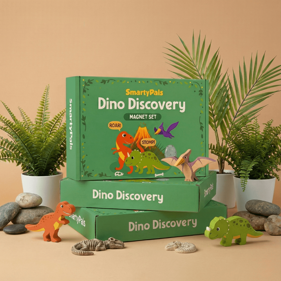SmartyPals Toys Dino Discovery Magnet Set