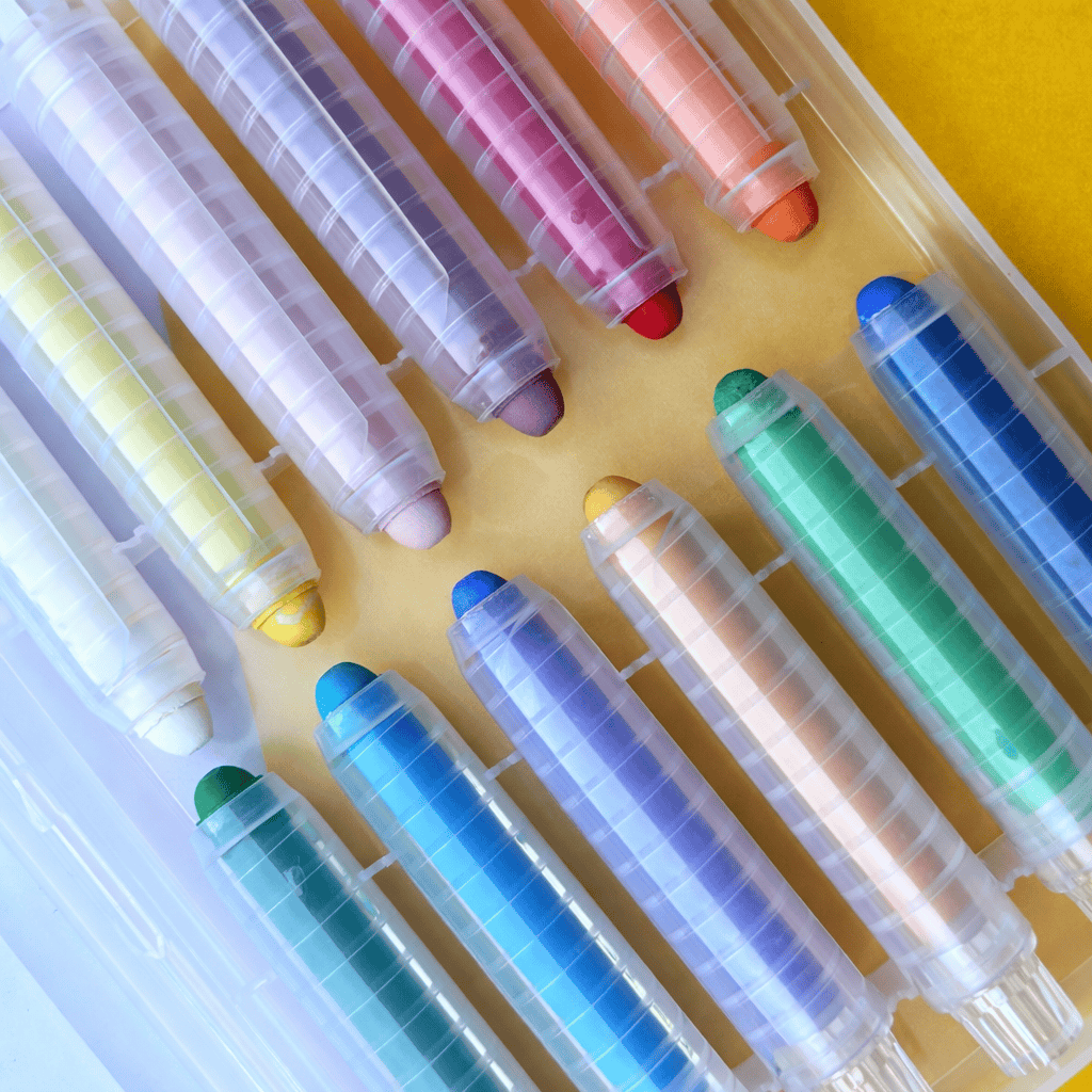 SmartyPals Toys Dustless Chalk Crayons 12 Pack