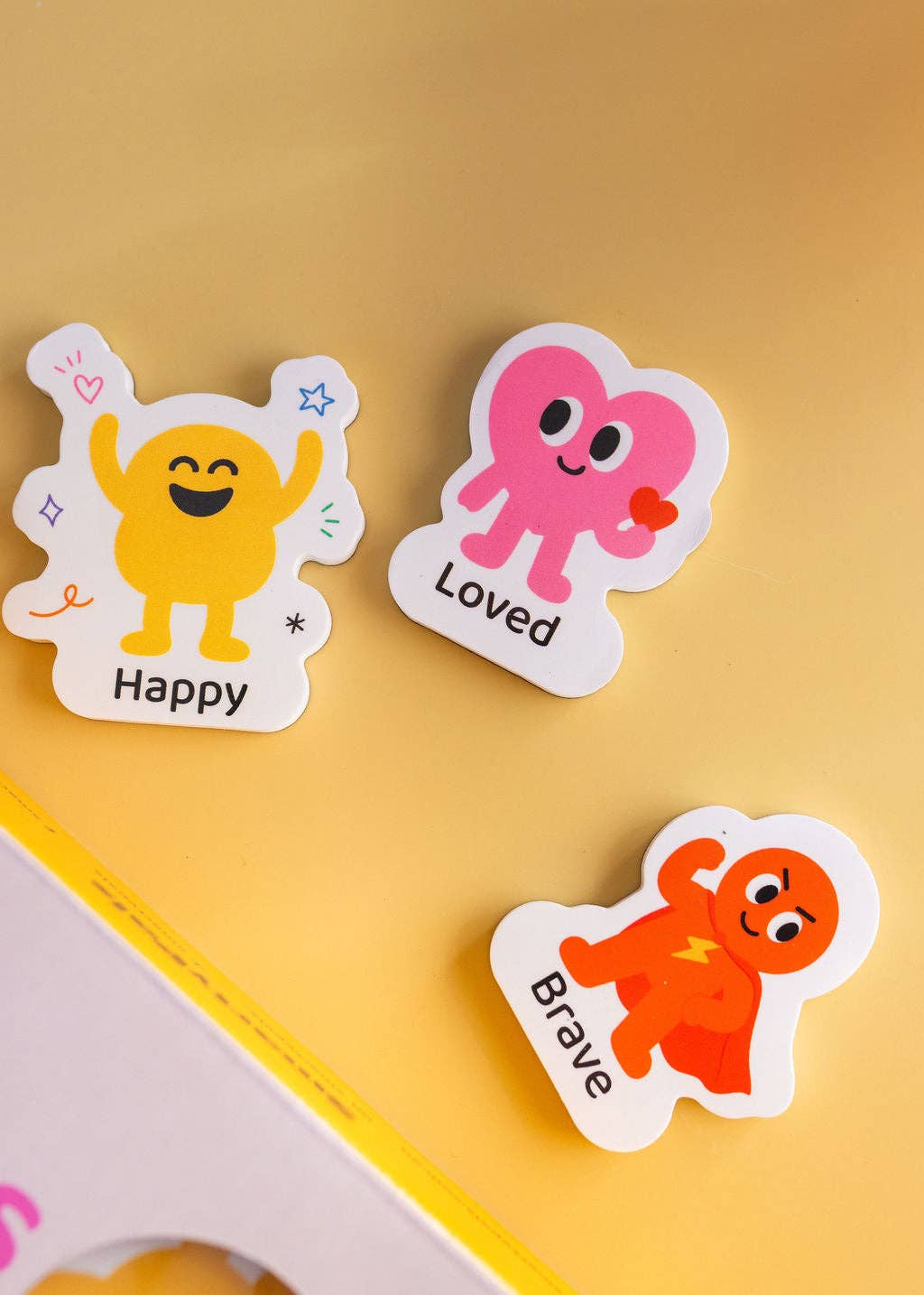 Smartypals Emotions Magnet Set for Kids featuring colorful magnetic emotion icons for educational and playful learning.