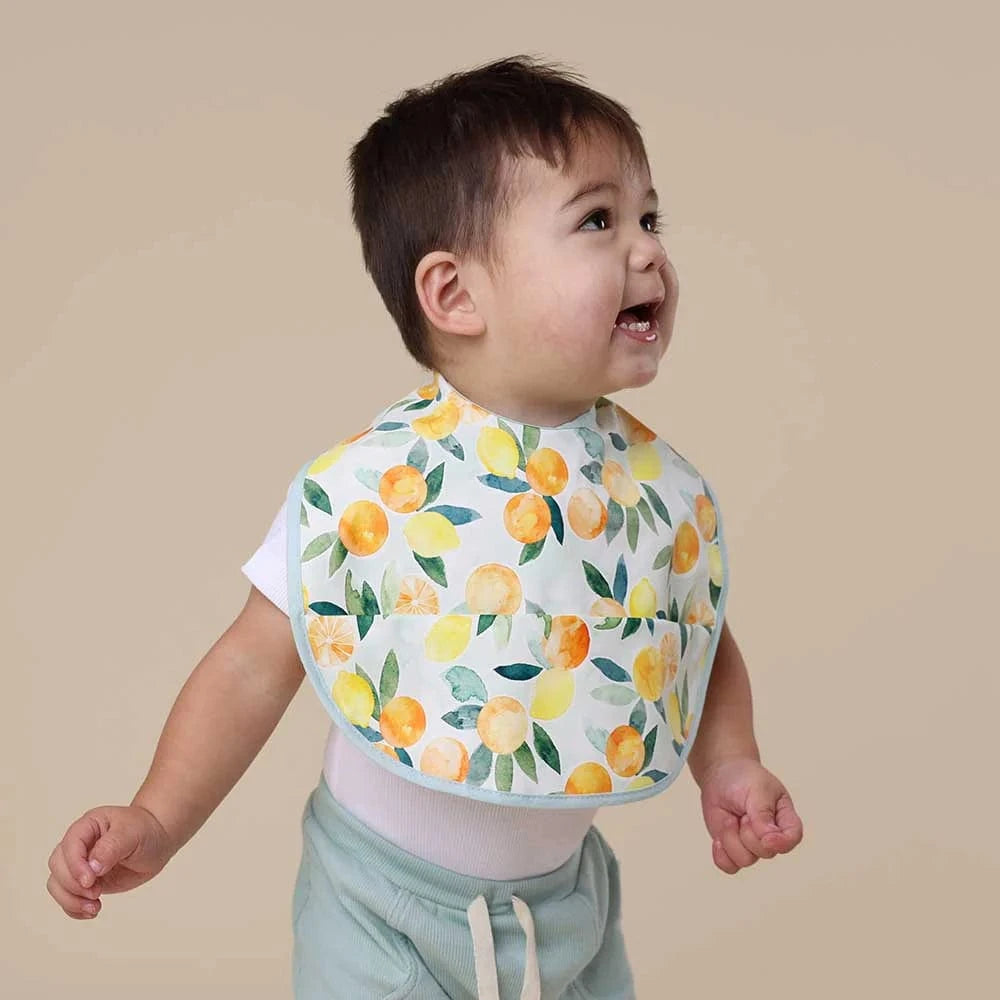 Snuggle Hunny Kids Accessory Bib Citrus Squeeze Snuggle Bib