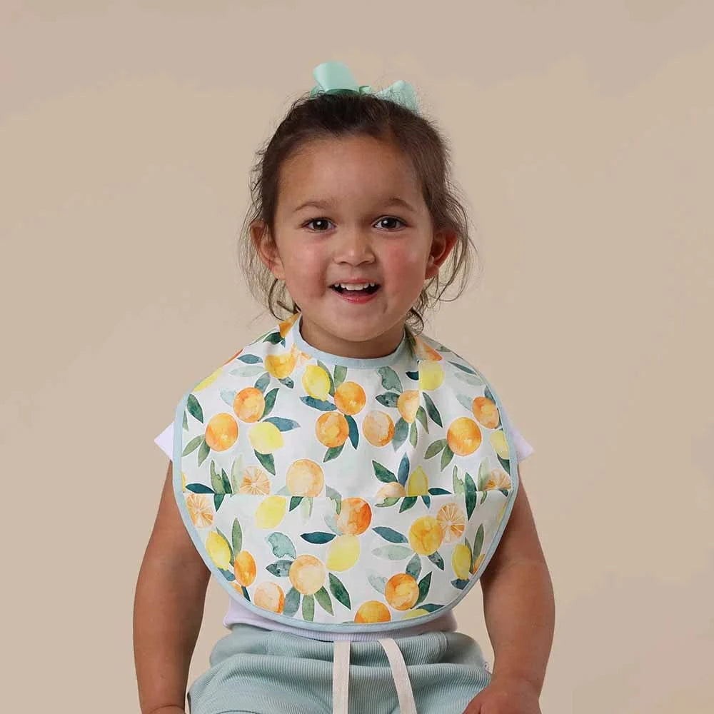 Snuggle Hunny Kids Accessory Bib Citrus Squeeze Snuggle Bib
