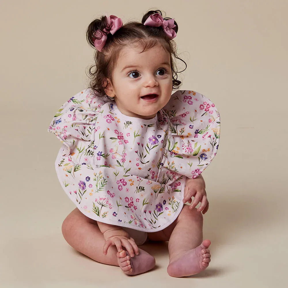 Snuggle Hunny Kids Accessory Bib Gracie Frill Snuggle Bib