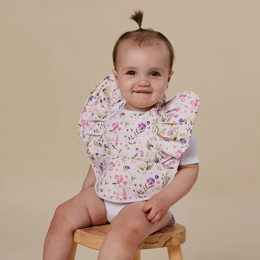Snuggle Hunny Kids Accessory Bib Gracie Frill Snuggle Bib