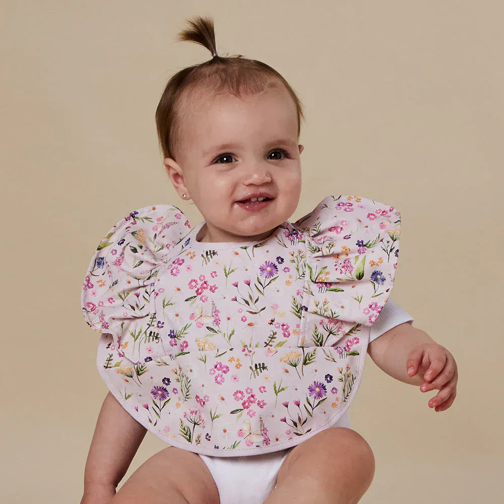 Snuggle Hunny Kids Accessory Bib Gracie Frill Snuggle Bib