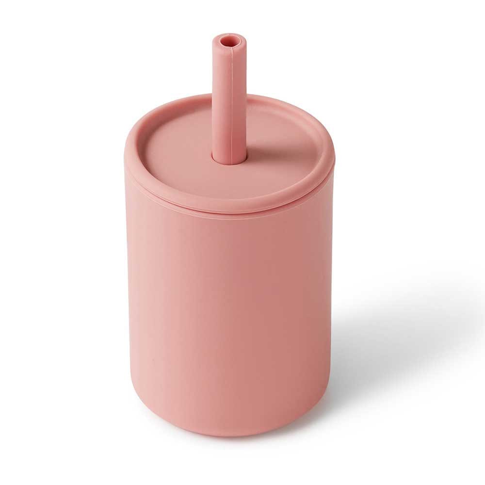 Snuggle Hunny Kids Accessory Feeding Rose Silicone Sippy Cup