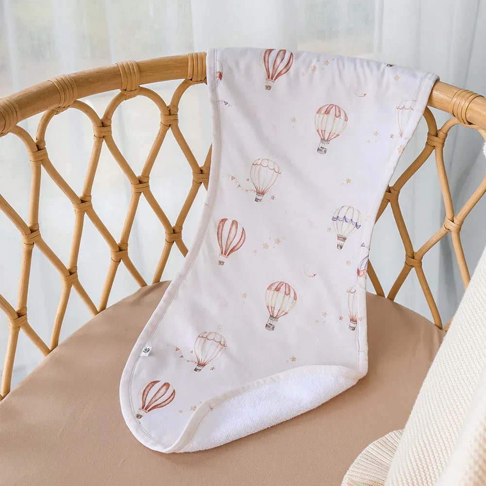 Snuggle Hunny Kids Accessory Feeding Up & Away Organic Cotton Burp Cloth