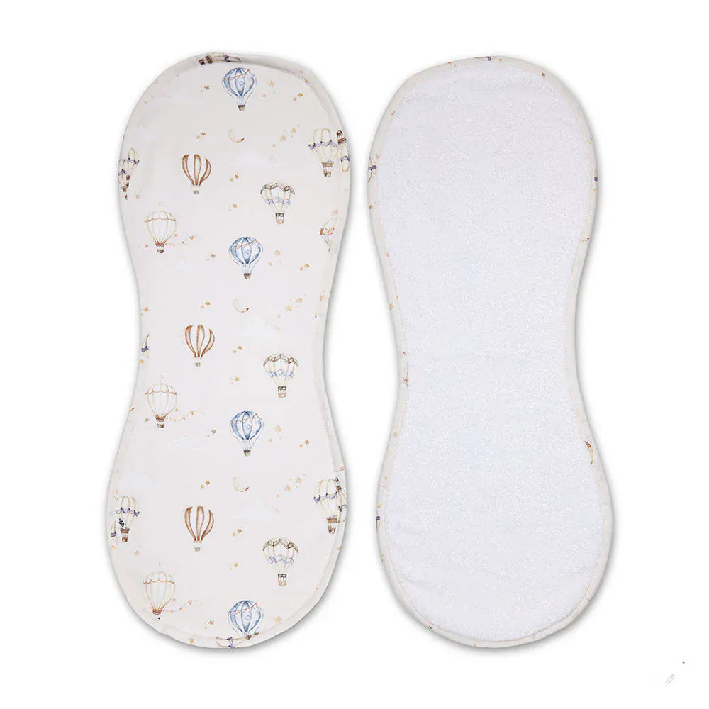 Snuggle Hunny Kids Accessory Feeding Up & Away Organic Cotton Burp Cloth